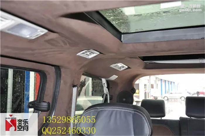 云南曲靖大通G10房車內(nèi)飾個性改裝真皮座椅儀表臺改色