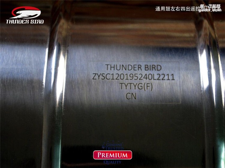 Thunder bird雷鳥 通用型 排氣管 閥門排氣