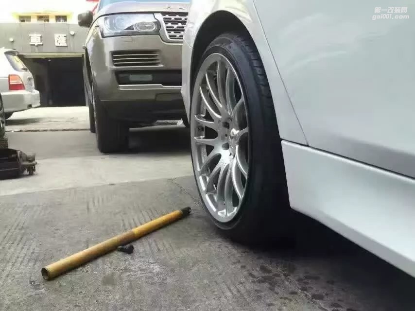 寶馬，升級 19寸RAYS ME 鍛造，完工