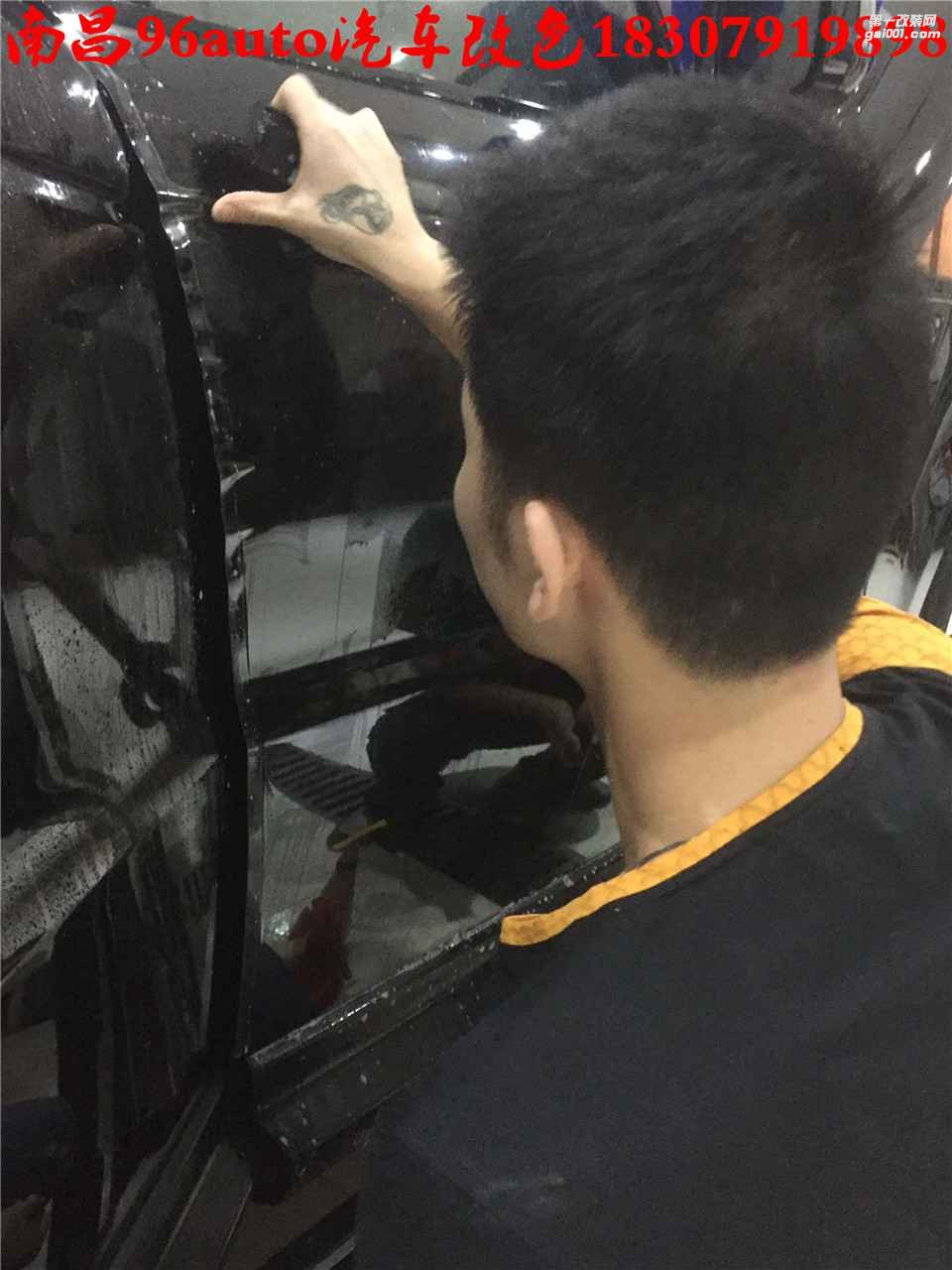 南昌96Auto汽車貼膜案例 路虎貼漆面保護膜