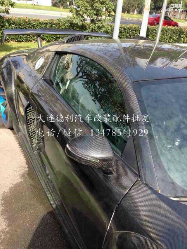 奧迪R8碳纖維葉子奧迪R8碳纖維引擎蓋包圍等