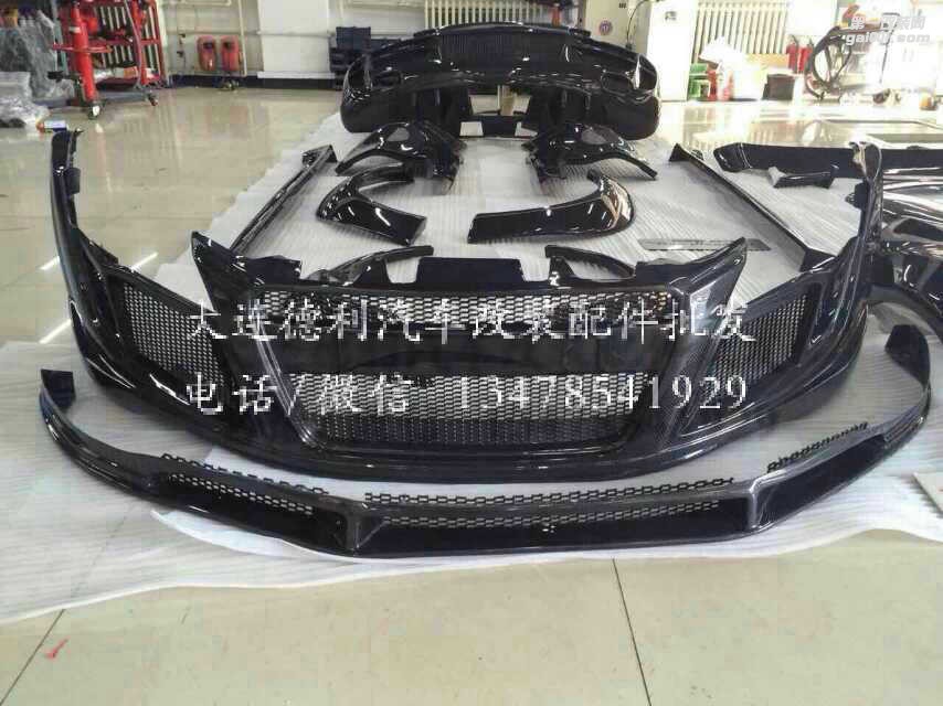 奧迪R8碳纖維葉子奧迪R8碳纖維引擎蓋包圍等