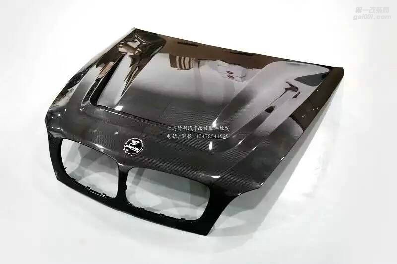 中國哈曼代理新款寶馬X6 哈曼套裝碳纖維引擎蓋 碳纖維尾翼 耳朵 尾翼頂翼