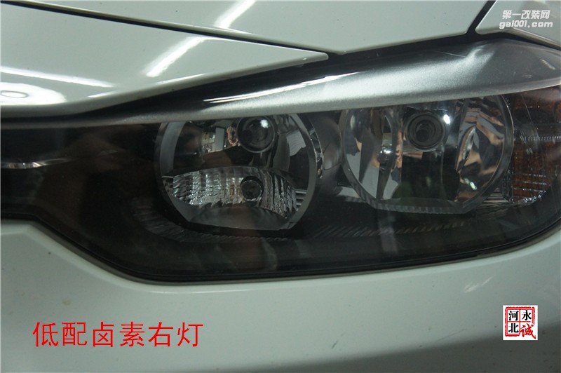【永誠(chéng)汽車】石家莊寶馬三系改燈，升級(jí)高配氙氣大燈天使眼日行燈