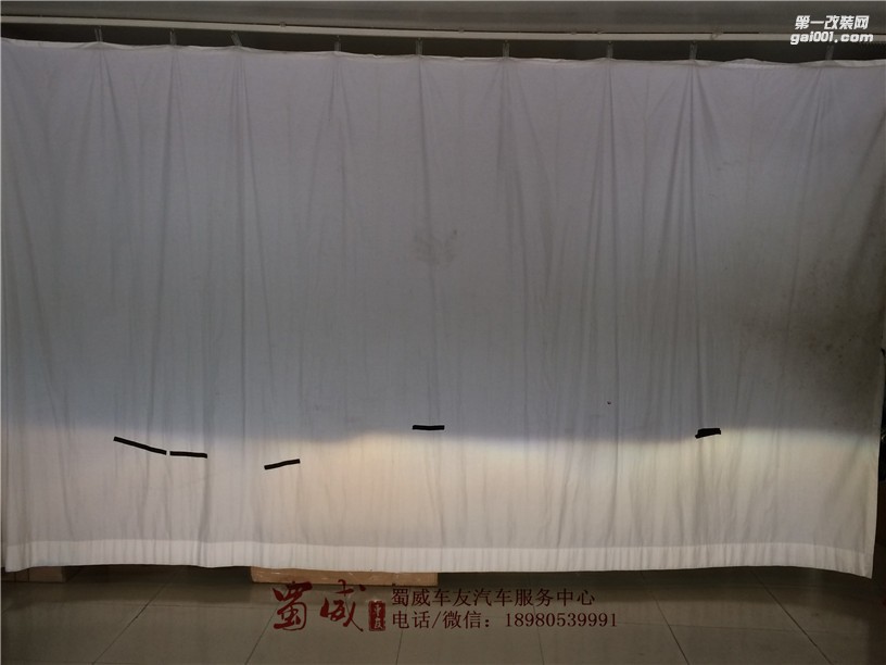 成都改燈哪家好，成都高爾夫改燈哪里好，成都高爾夫GTI 升級超級海拉五雙光透鏡！