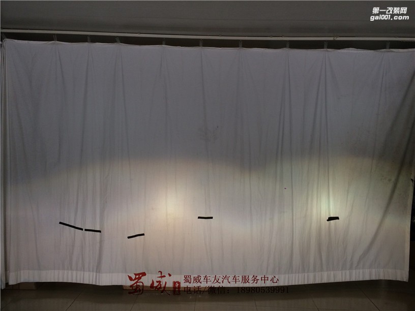 成都改燈哪家好，成都高爾夫改燈哪里好，成都高爾夫GTI 升級超級海拉五雙光透鏡！