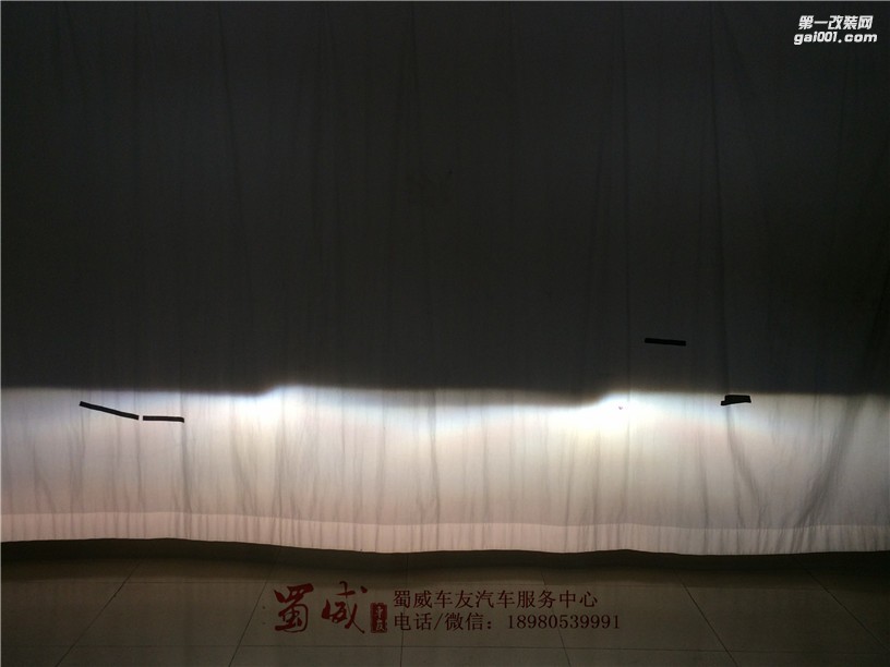 成都改燈哪家好，成都高爾夫改燈哪里好，成都高爾夫GTI 升級超級海拉五雙光透鏡！