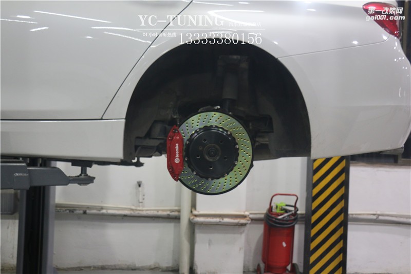 寶馬三系改BREMBO剎車【石家莊永誠汽車】