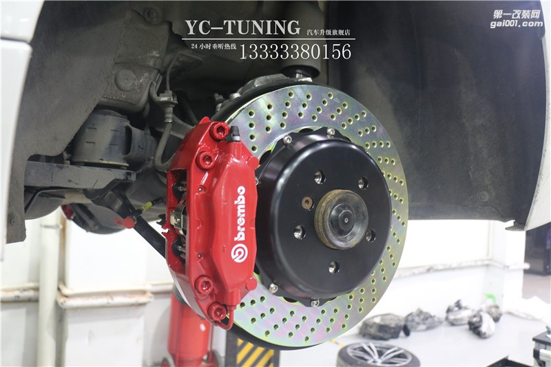 寶馬三系改BREMBO剎車【石家莊永誠汽車】
