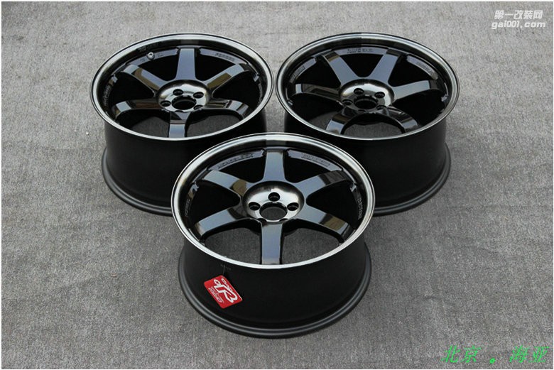 海亞：RAYS TE37SL 5X100 18X8.5 18X9.5 ET45 PW黑色銀標 86/BRZ 現(xiàn)貨供應