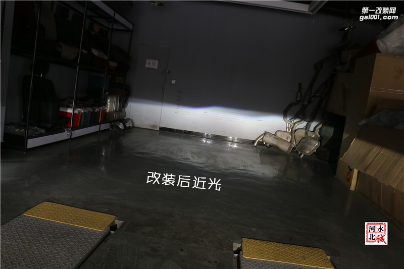 石家莊速騰改燈，Q5透鏡+歐司朗4300K氙氣燈+歐司朗安定【永誠汽車】