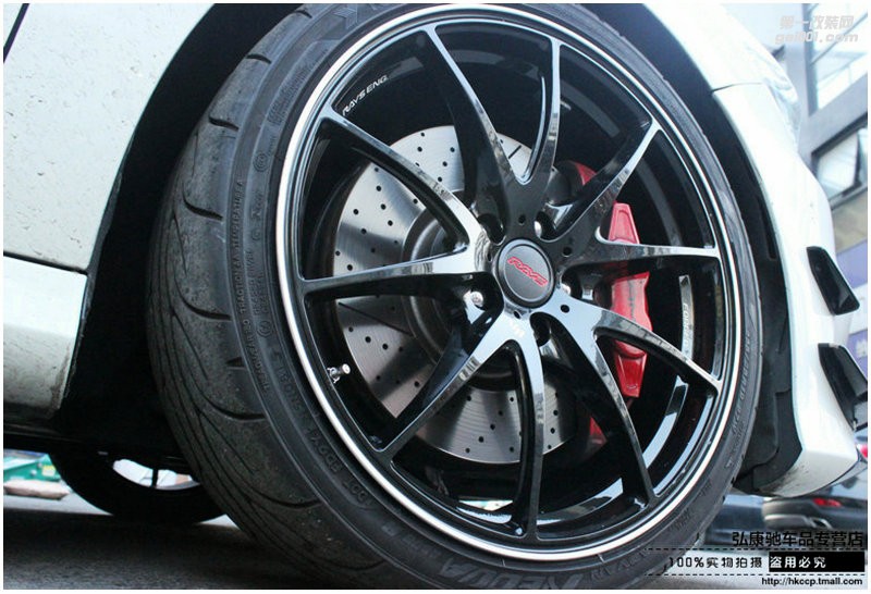 海亞：奔馳A45 AMG 改裝 RAYS G25 19寸鍛造輪轂