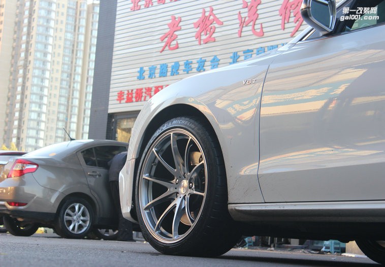 海亞：奧迪S5改裝RAYS G25 19寸 內(nèi)凹版 鍛造輪轂