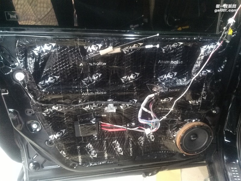 本田CRV汽車音響隔音 體驗美妙好音樂 泉州山水汽車音響 泉州汽車音響