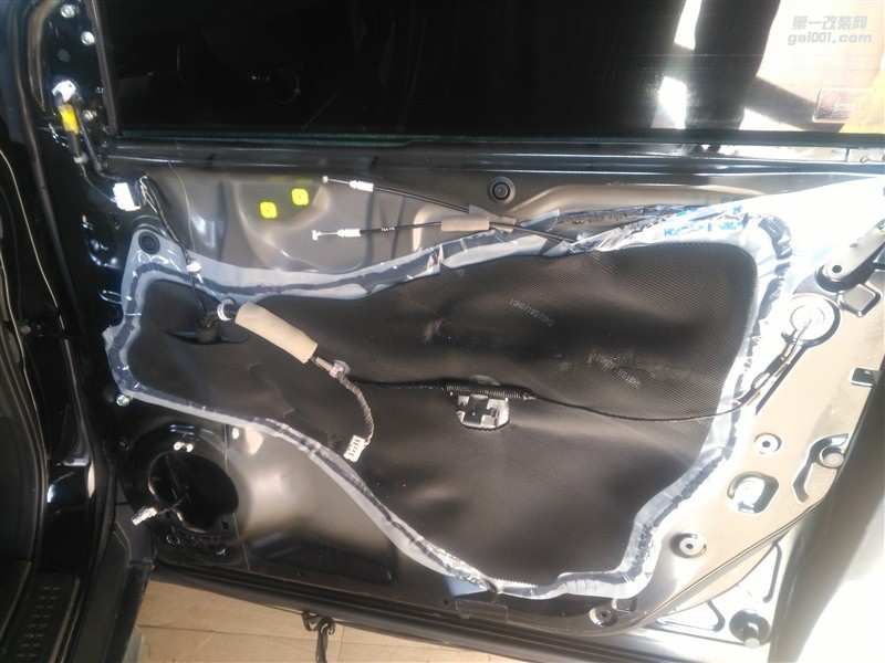 本田CRV汽車音響隔音 體驗美妙好音樂 泉州山水汽車音響 泉州汽車音響