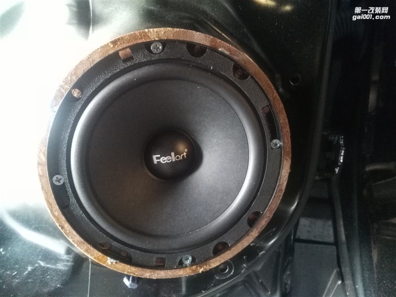 本田CRV汽車音響隔音 體驗美妙好音樂 泉州山水汽車音響 泉州汽車音響