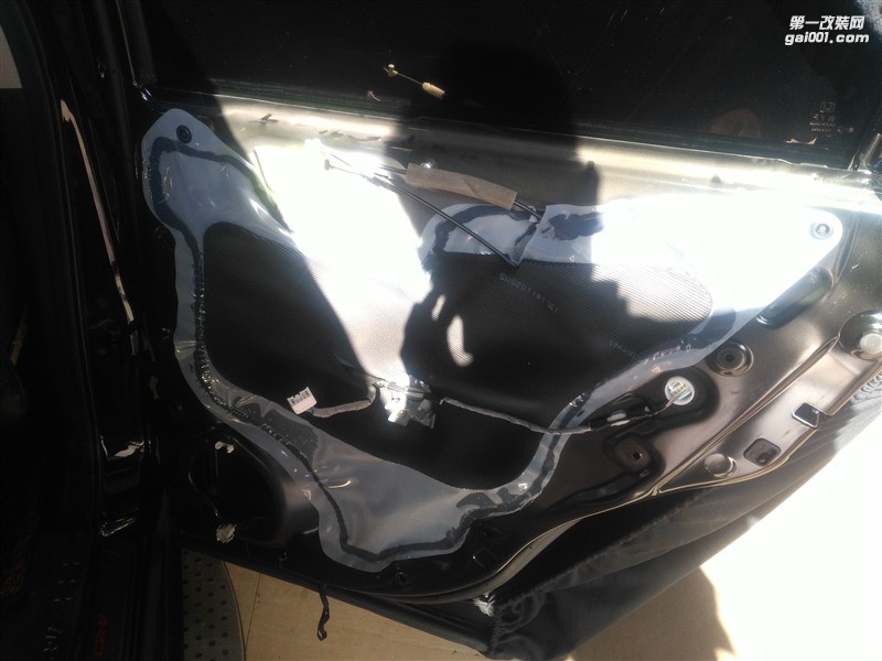 本田CRV汽車音響隔音 體驗美妙好音樂 泉州山水汽車音響 泉州汽車音響