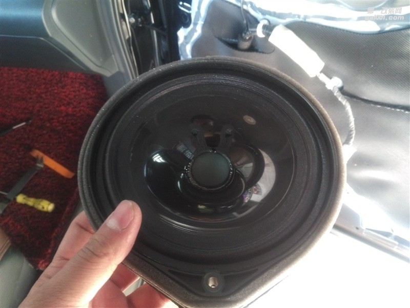 本田CRV汽車音響隔音 體驗美妙好音樂 泉州山水汽車音響 泉州汽車音響