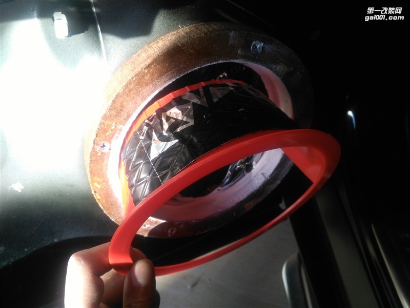 本田CRV汽車音響隔音 體驗美妙好音樂 泉州山水汽車音響 泉州汽車音響