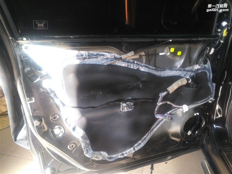 本田CRV汽車音響隔音 體驗美妙好音樂 泉州山水汽車音響 泉州汽車音響