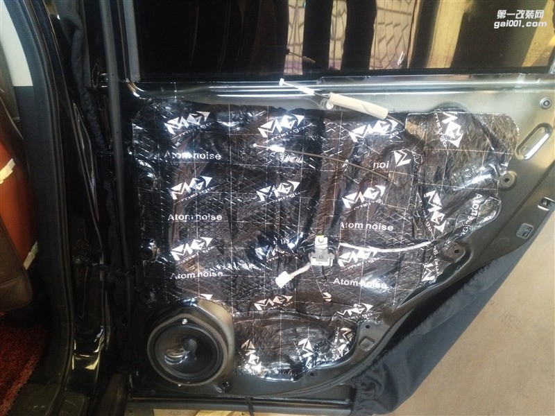 本田CRV汽車音響隔音 體驗美妙好音樂 泉州山水汽車音響 泉州汽車音響