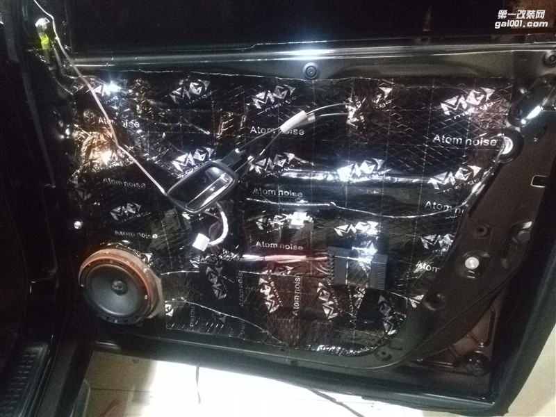 本田CRV汽車音響隔音 體驗美妙好音樂 泉州山水汽車音響 泉州汽車音響