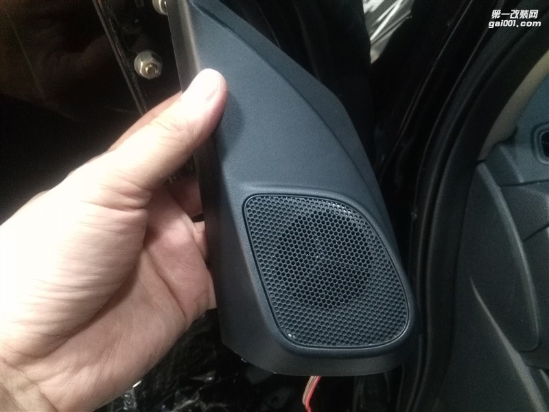 本田CRV汽車音響隔音 體驗美妙好音樂 泉州山水汽車音響 泉州汽車音響