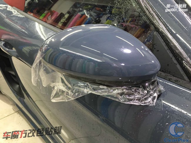 保时捷718Boxster全车ClearPlex透明膜（隐形车衣）装贴案例  武汉车魔方