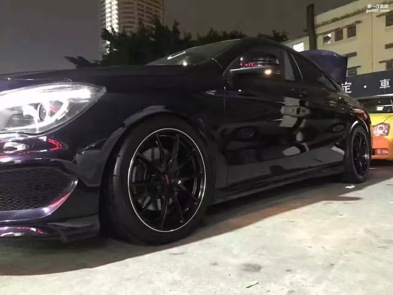 奔馳，換 RAYS  G25  18寸 完工！