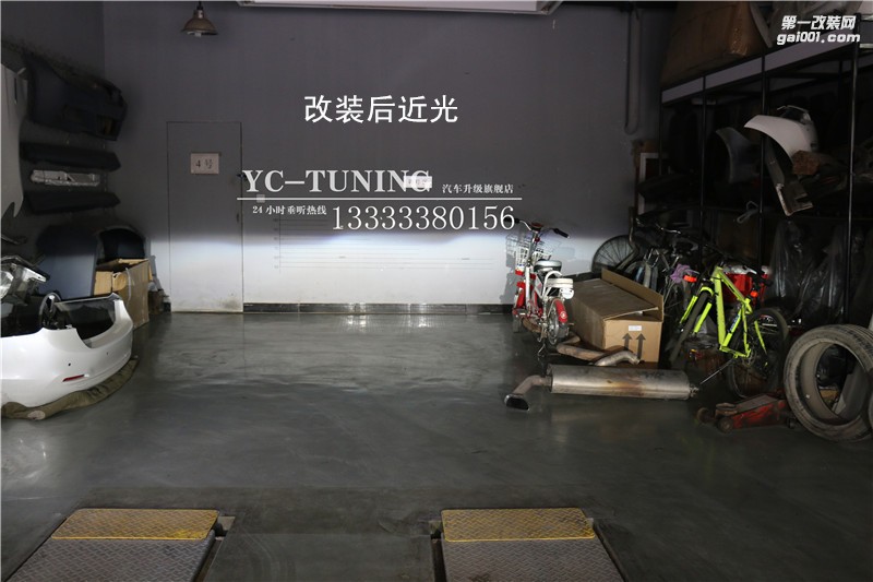 石家莊現(xiàn)代ix35改燈，貝雷帽奢華車燈升級(jí)套餐-永誠(chéng)汽車