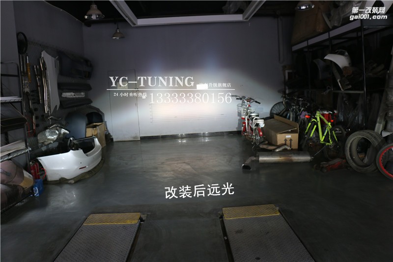 石家莊現(xiàn)代ix35改燈，貝雷帽奢華車燈升級(jí)套餐-永誠(chéng)汽車