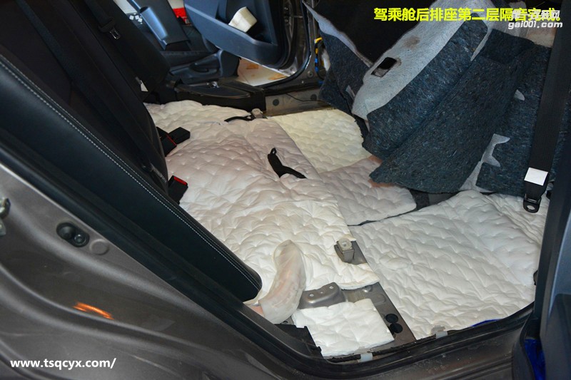 卡羅拉汽車全車大能隔音降噪改裝，靜在旅途-唐山博納