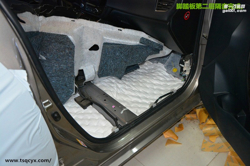 卡羅拉汽車全車大能隔音降噪改裝，靜在旅途-唐山博納