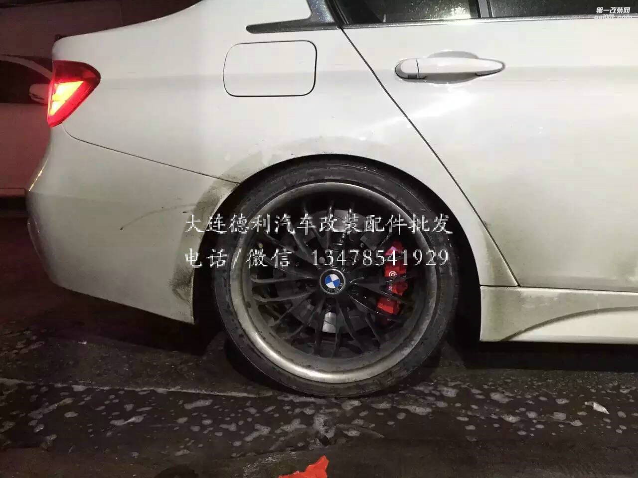 紅色意大利BremboGT6/GT4剎車寶馬裝車效果