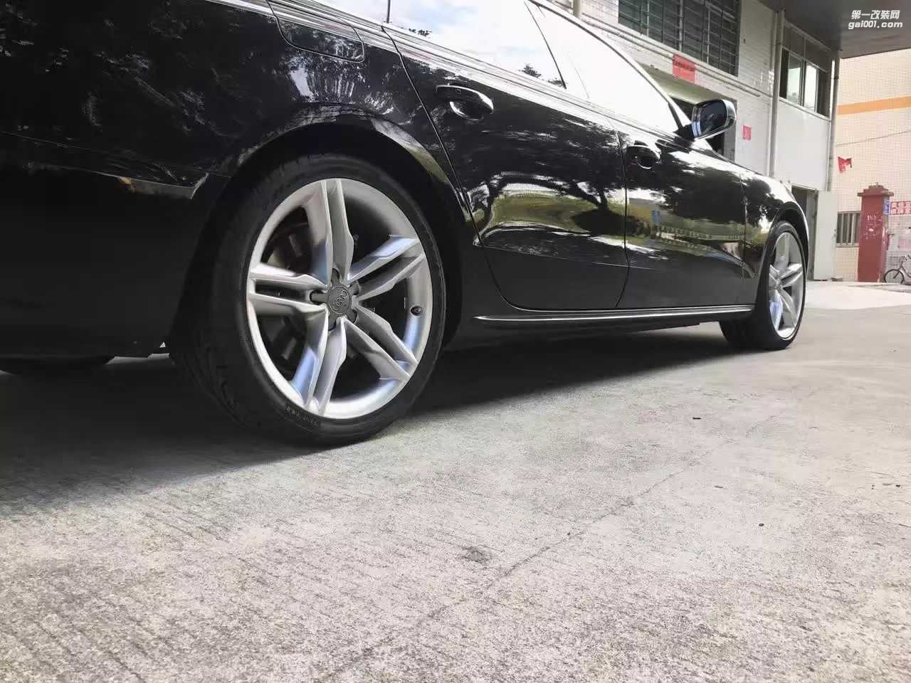 奧迪， 換 原裝 19寸 完工