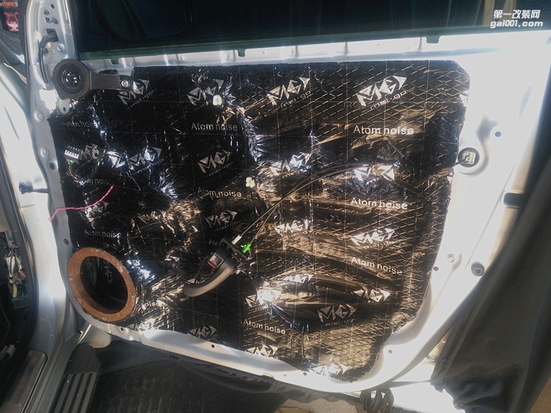 豐田RAV4音響隔音改裝 泉州山水汽車音響改裝 芬朗DSP6承載調(diào)音基礎(chǔ)