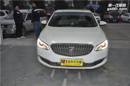 英朗車友原車大燈不亮升級氙氣大燈