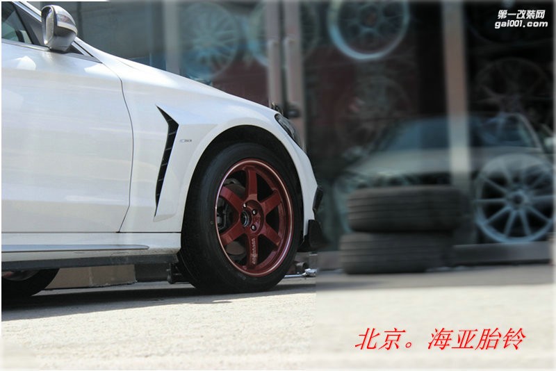 海亞：奔馳C200 W205 改裝RAYS T737RT 鍛造輕量化輪轂