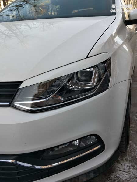 西寧專業(yè)車燈改裝|POLO改U型日行燈|西寧專業(yè)改燈店