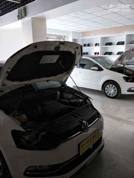 西寧專業(yè)車燈改裝|POLO改U型日行燈|西寧專業(yè)改燈店