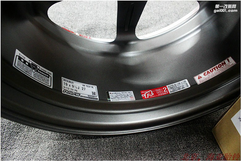 海亞：日本 RAYS TE37SL 特定數(shù)據(jù)5X112 19X9.5J ET27 奧迪A5 S5 A7 A4A6allrond旅行車等