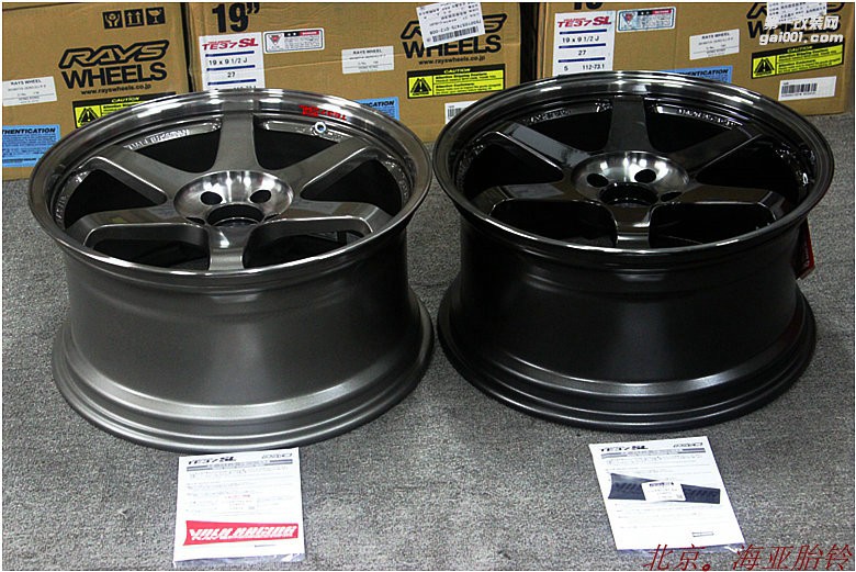 海亞：日本 RAYS TE37SL 特定數(shù)據(jù)5X112 19X9.5J ET27 奧迪A5 S5 A7 A4A6allrond旅行車等