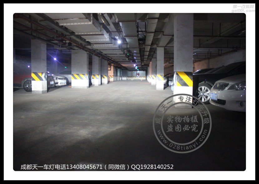成都凱迪拉克ATS-L改燈車燈改裝高配LED日行燈歐司朗氙氣燈