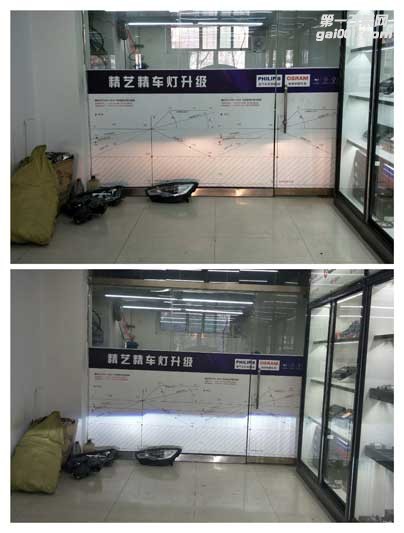 西寧K2改燈|精藝精改前大燈