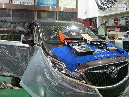 青島別克GL8汽車音響改裝