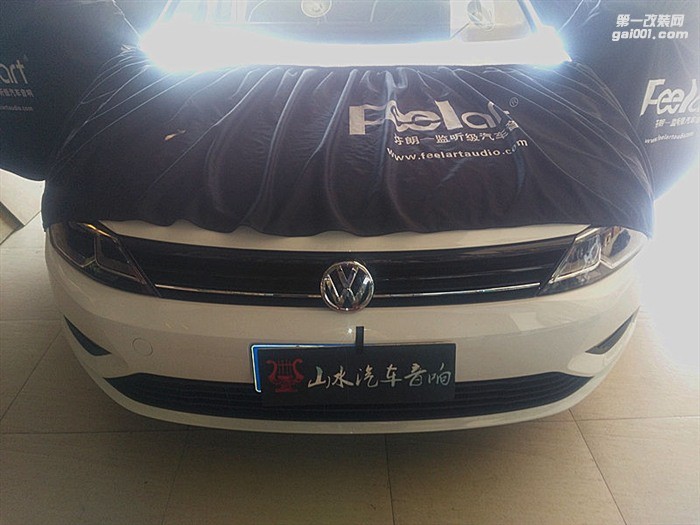 大眾凌渡音響改裝 泉州山水汽車音響改裝 芬朗音響 MTX音響