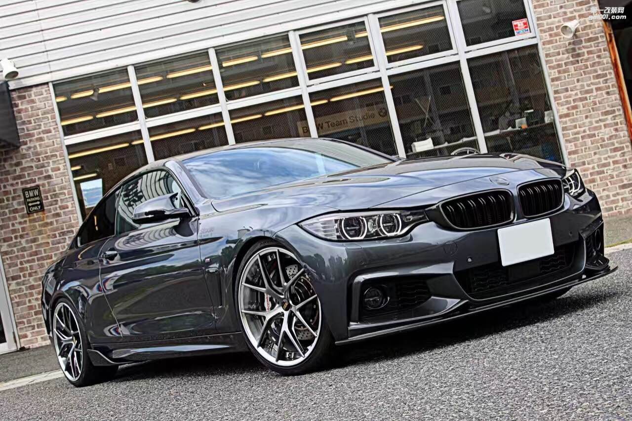 海亞：寶馬M3 M4 改裝 日本新款兩片式鍛造20寸輪轂 BBS RI-S  意大利brembo GT高性能剎車(chē)套件