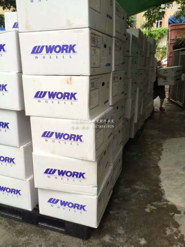 日本改裝WORK輪轂各種款式個性定制