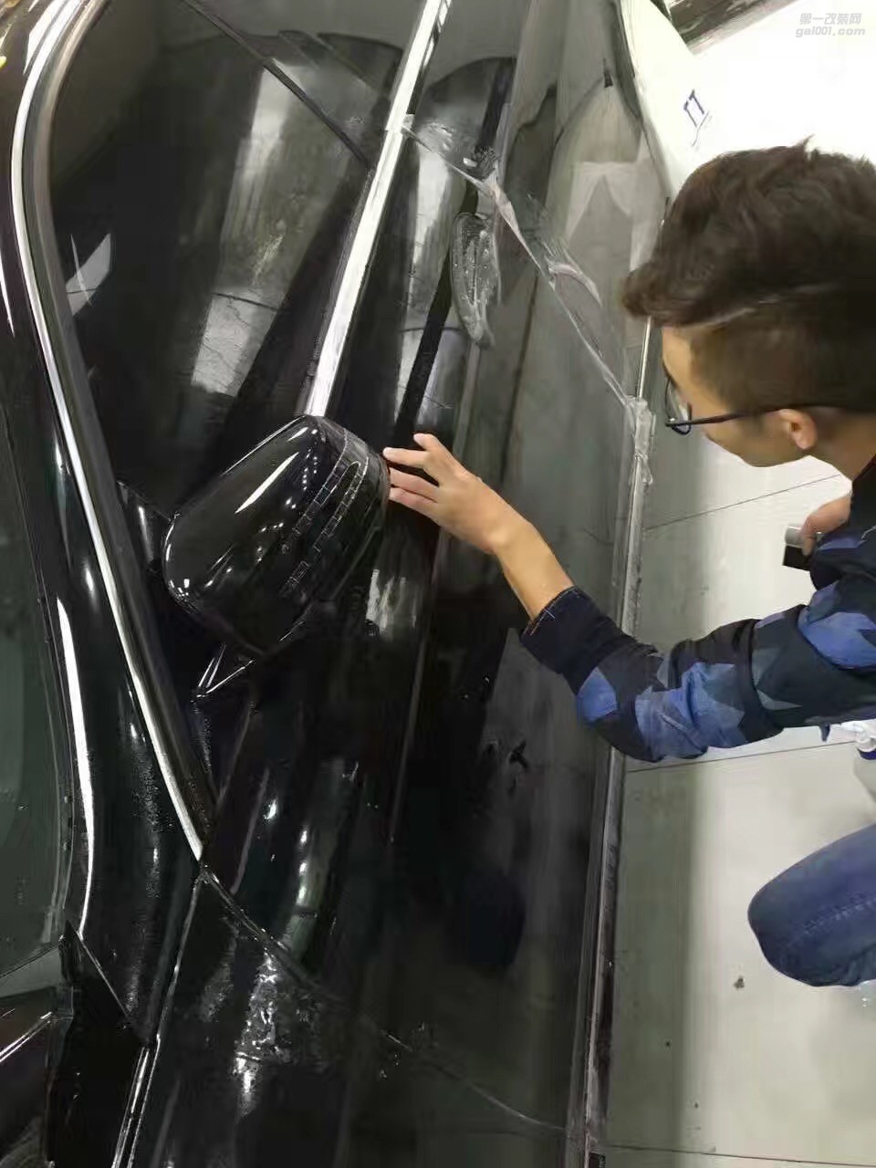 奔馳貼漆面透明隱形車衣膜 南昌96Auto汽車改色