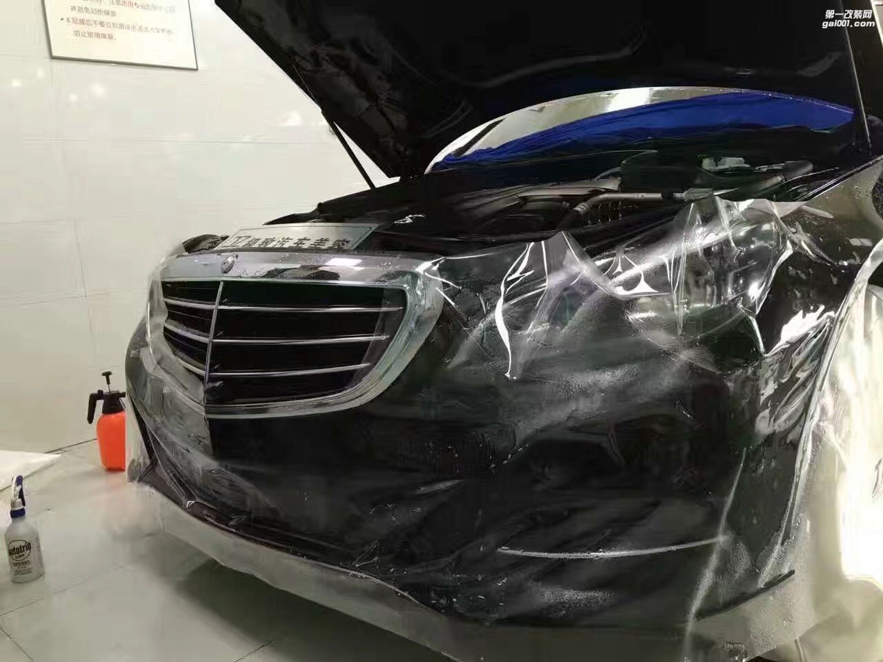 奔馳貼漆面透明隱形車衣膜 南昌96Auto汽車改色